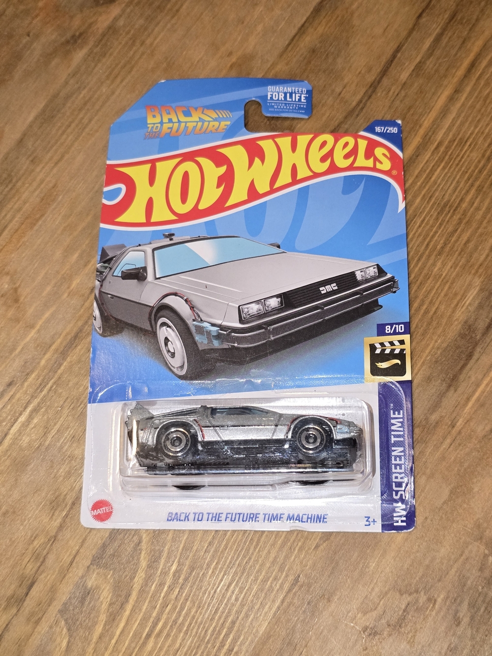 Hot Wheels Back to the Future Time Machine DeLorean HW Screen Time 8/10